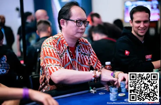 【EV扑克】EPT巴塞罗那主赛Day4：国人林健伟Timothy Chung筹码分列第四第八晋级